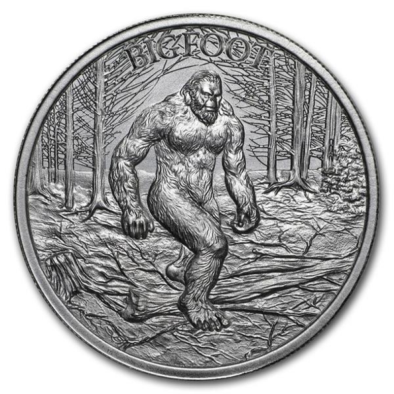 Chupacabra 2 oz .999 Silver round American Folklore new high relief bigfoot New!