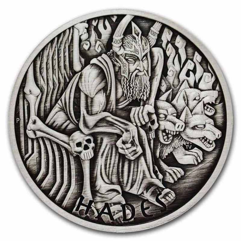 Hades 1 Oz silver coin