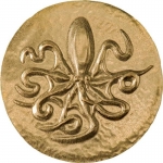 0.5 g Gold Cook Islands 2022 - OCTOPUS SYRACUSE - 2022...