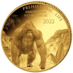0,5g Gold Kongo Prehistoric Life Gigantopithecus...