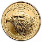 1/10 oz Gold American Eagle Brilliant Uncirculated 2022