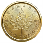1/10 Unze Gold Canadian Maple Leaf 2023 BU - 5 CAD
