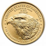 1/4 oz Gold American Eagle Brilliant Uncirculated 2022