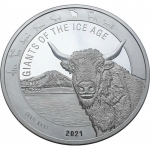 1 Kilo Silber Ghana 1000 Cedis Giganten der Eiszeit -...