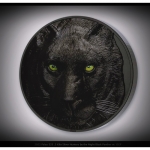 1 Kilo Silver Hunters by Night (2) - Eagle Owl - Obsidian...