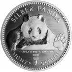 1 Oz Silver Panda 2019 Berlin Mint in coincard