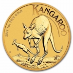 1 oz Australian Gold Kangaroo 999 Brilliant Uncirculated...