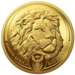 1 oz Gold South African Big Five Series II Lion 2022 Proof
