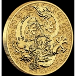 1 Oz Gold Chinese Myths and Legends Dragon Australia...