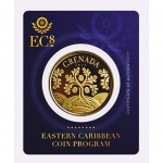 1 Ounce Gold Grenada 2022 - Nutmeg Tree  - EC8 Eastern...