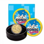 1 oz Gold Niue Sonic the Hedgehog 2022 BU 250 $