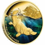 1 Unze Gold Niue - Platypus - Schnabeltier - 2022 Proof