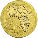 1 Unze Gold Ruanda Pelican African Ounce 100 RWF 2022