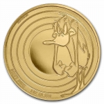 1 Ounce Gold Samoa 2022 - DAFFY DUCK - Looney Tunes Collection -BU - 25 NZ$
