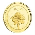 1 Unze Gold St. Lucia 2021 BU 10 Dollar, xxxx  (3)  EC8 1 