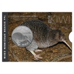2018 1 oz Silver New Zealand $1 Kiwi Little Spotted Kiwii...