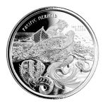 1 Unze Silber 2021 Samoa Pacific Mermaid Feingehalt 999