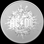 1 oz Silver Frosted Australian AC/DC (RAM) 2021
