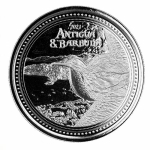 1 Unze Silber Antigua-Barbuda, 2 Dollar, Frigate Bird...