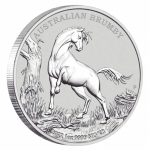 1 oz Silver - Australian Brumby-Horse - 2022 BU Australia...