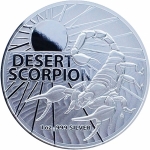 1 Unze Silber Australias Most Dangerous - Desert  Scorpion 2022 Australien 1 AUD