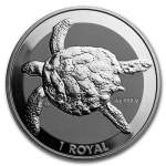 1 Unze Silber British Indian Ocean Territory Sea Turtle...
