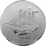 1 oz Silver Cook Islands $1 Bounty .999 Fine 2022 - new...