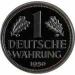 1 Ounce Silver Round - Deutsche Silberunze 1950 - Proof