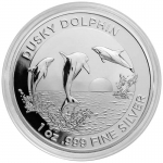 1 Unze Silber Dusky Dolphin (4) - Schwarzdelfin - 2022 Australien 1 AUD