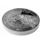 1 kg Silver Ghana - Cave lion - Giants of Ice Age - 2022...