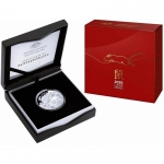 2020 $5 Year of the Rat Domed (SIII) 1oz Silver Proof - RAM
