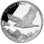 1 Unze Silber Kongo Der Weißkopfseeadler World´s Wildlife 2021 BU
