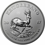 2017 South Africa 1 oz Silver Krugerrand 50 Years...