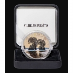 1 Unze Silber Lettland 5 Euro Vilhelms Purvitis - Winter...