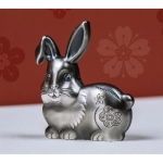 1 Ounce Silver Mongolia - Year of the Rabbit 3-D Sculpture - Lunar Silver - 2022 Prooflike 1000 Togrog
