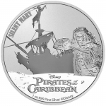 1 oz Silver Niue 2022 - Silent Mary - Pirates of the...