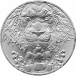 1 ounce silver Niue 2023 BU- The  CZECH LION - 2 NZD