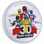1 ounce silver Niue 2023 Proof - POWER RANGERS -...