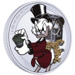 1 Ounce Silver Niue - Scrooge McDuck - Disney Collection...