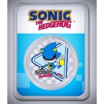 1 oz Silver Niue Islands - Metal Sonic - Sonic the Hedgehog - 2022 BU Colour 2$ - Coin Card - TEP