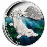 1 Ounce Silver Niue 2022 - Platypus - 2022 Proof Color