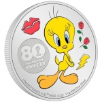 1 oz Silver Niue - Tweety - Serie Looney Tunes  - 2022...