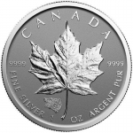 2016 Canada 1 oz Silver Maple Leaf Grizzly Privy Reverse...