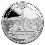 1 oz Silver - 7 Wonders of the World: Lighthouse at...