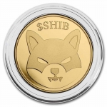 1 Unze Gold Round - SHIBA INU - Bitpay  BU