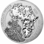 1 Unze Silber Ruanda Bushbaby African Ounce 50 RWF Proof...