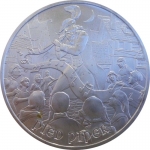 1 oz Silver Medieval Legends Pied Piper Round New