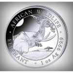 1 oz Silver Somalia 2023 - Elephant African Wildlife -...