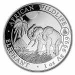 1 Unze Silber Somalia Elefant 2017 BU Privy Hahn