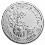 1 Unze Silber St. Helena 1 GBP Napoleon Angel  2021 BU